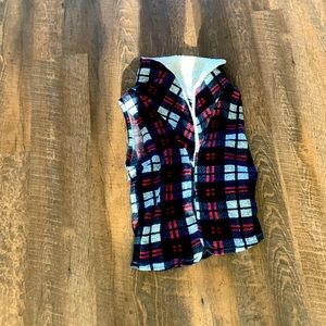 Woman’s flannel vest
